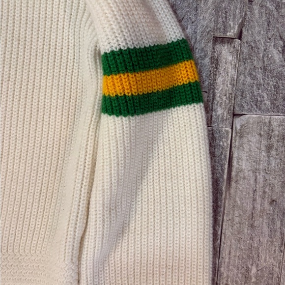 Vintage Coverdale Knitting Mills Edmonton AB Varsity Cardigan - Picture 3 of 5